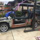 Illustration for article titled True Hero Swapped A Volvo Amazon Wagon Body Onto A BMW E30 In His Driveway